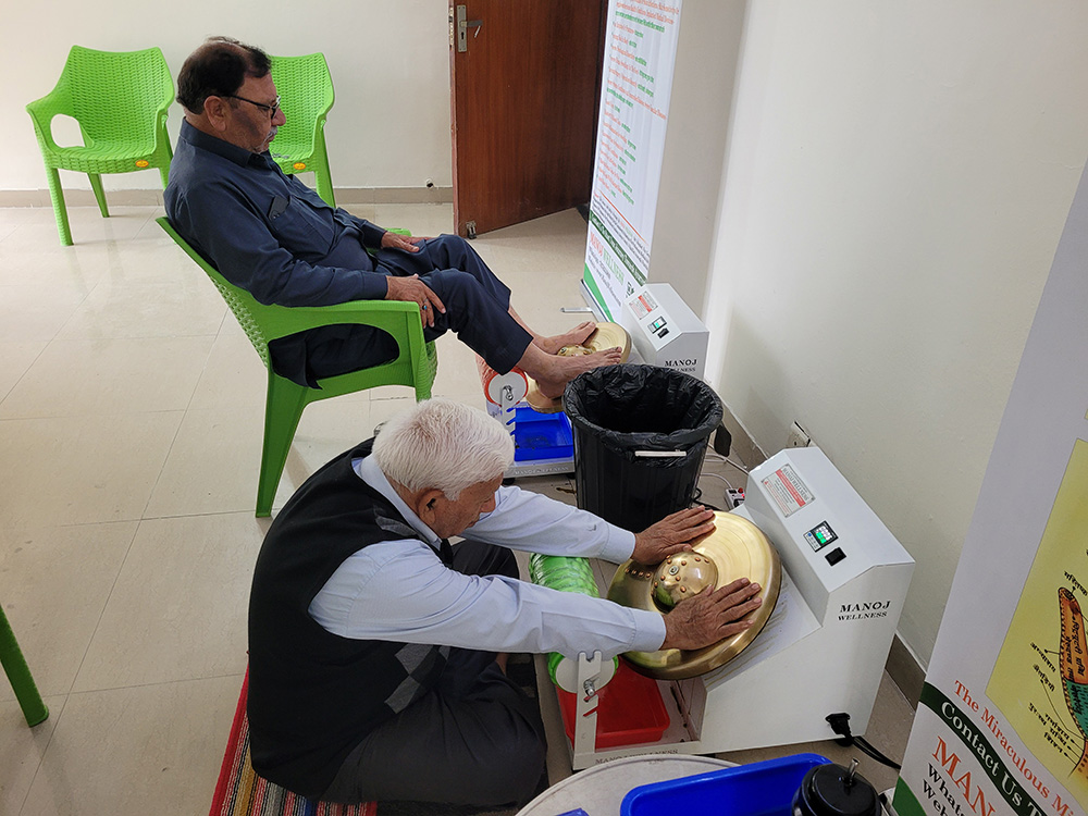 Kansa Thali Ayurvedic Wellness Massager