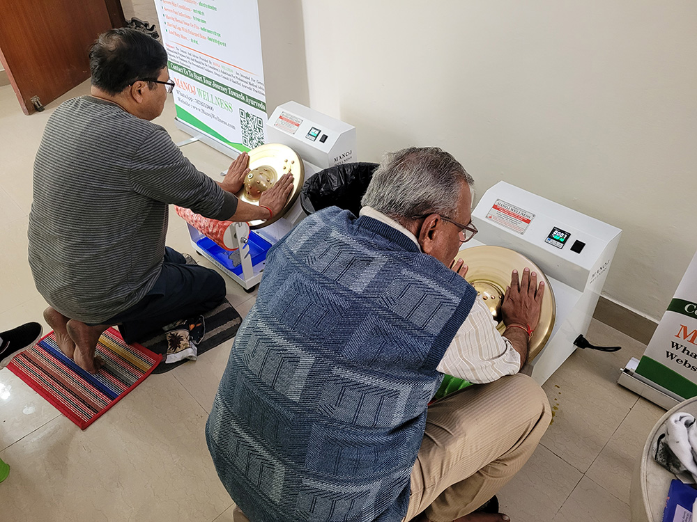 Kansa Thali Ayurvedic Wellness Massager