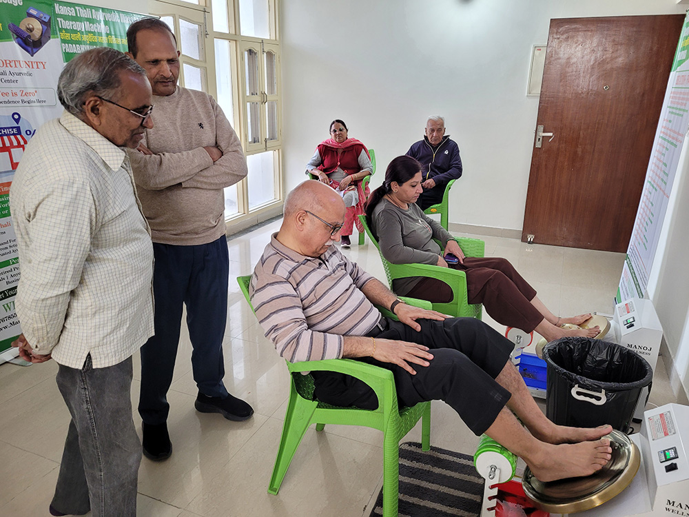 Kansa Thali Ayurvedic Wellness Massager